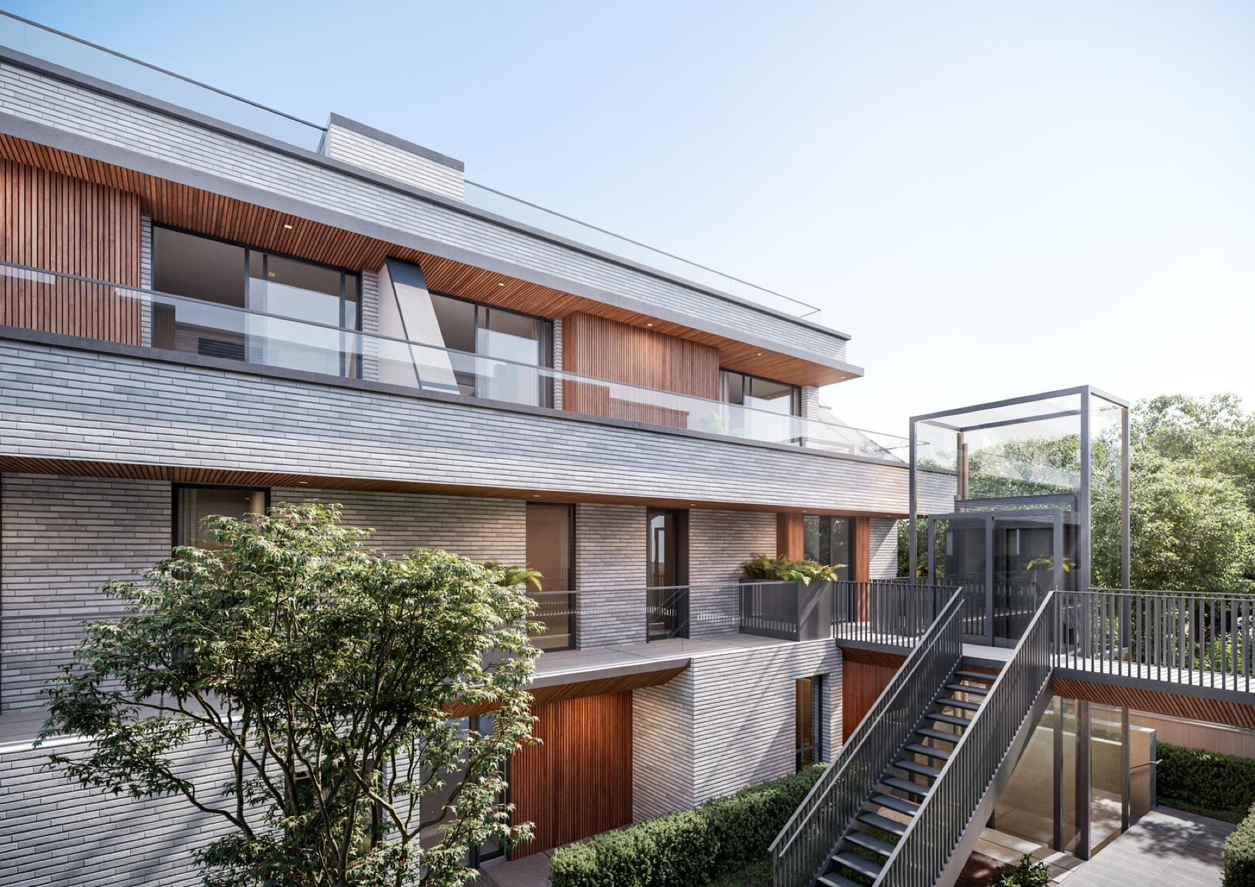 The Willow residential rendering